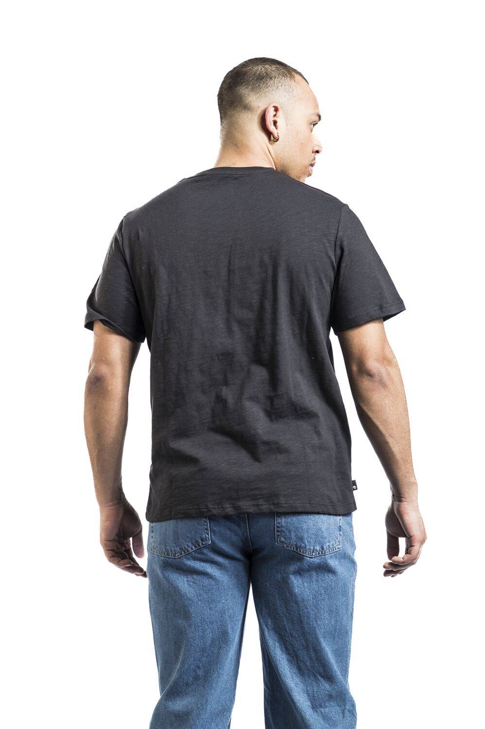 EMP "Short Sleeve Graphic Slub Tee" T-Shirt Schwarz Von Timberland