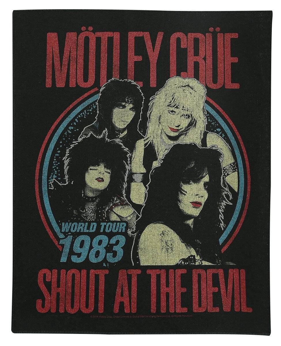 EMP "Shout At The Devil" Backpatch multicolor von Mötley Crüe