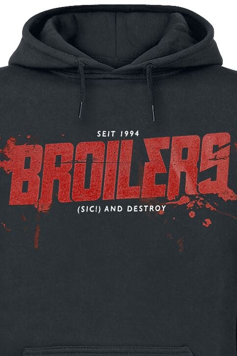 EMP "(Sic!) And Destroy" Kapuzenpullover Schwarz Von Broilers