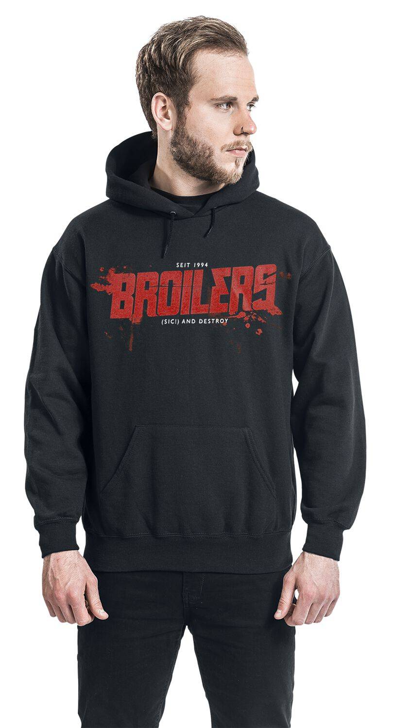 EMP "(Sic!) And Destroy" Kapuzenpullover Schwarz Von Broilers