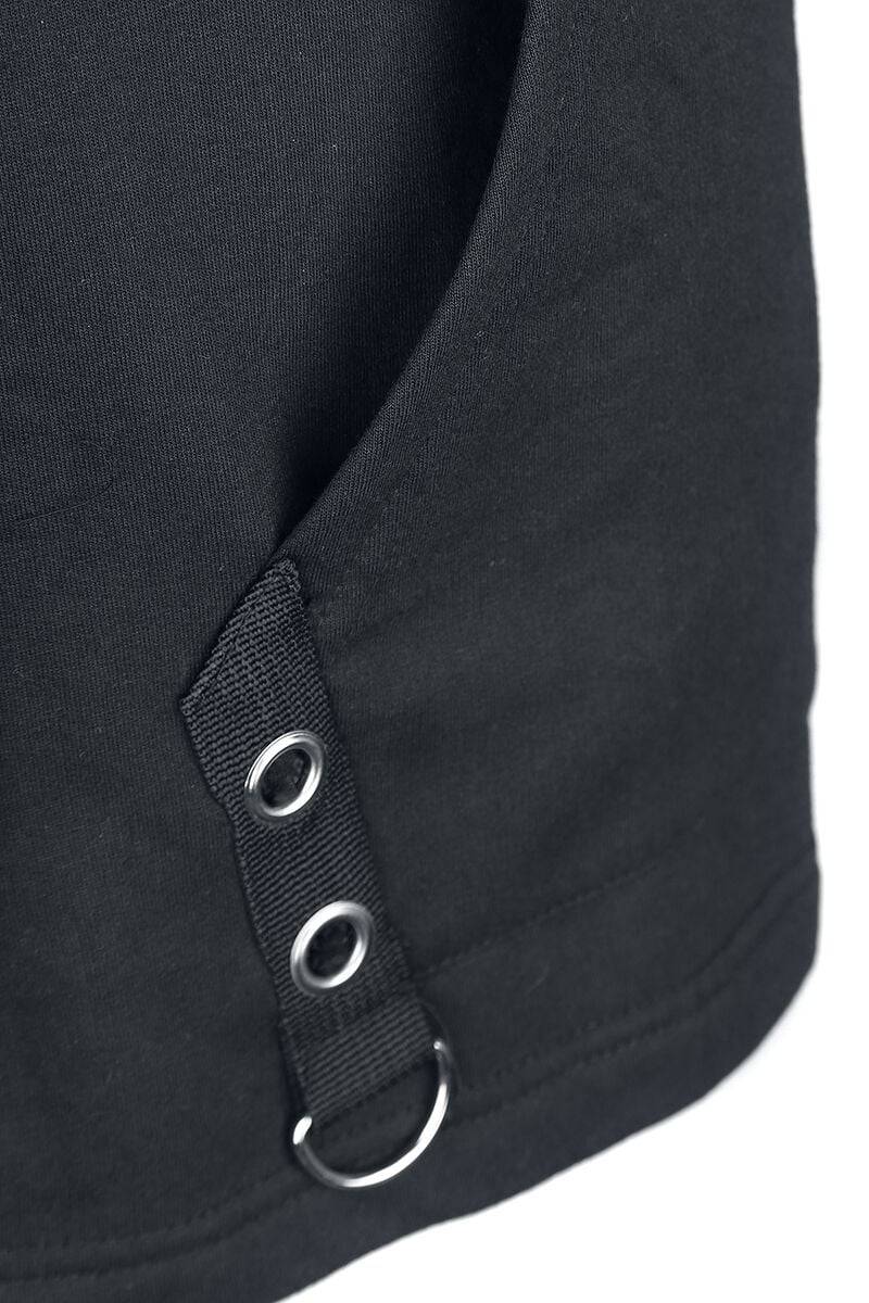 EMP "Siego Top" Kapuzenpullover Schwarz Von Poizen Industries
