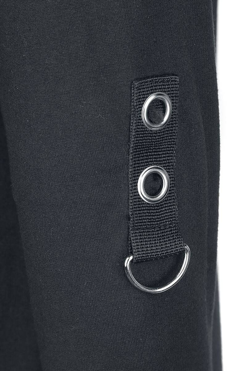 EMP "Siego Top" Kapuzenpullover Schwarz Von Poizen Industries