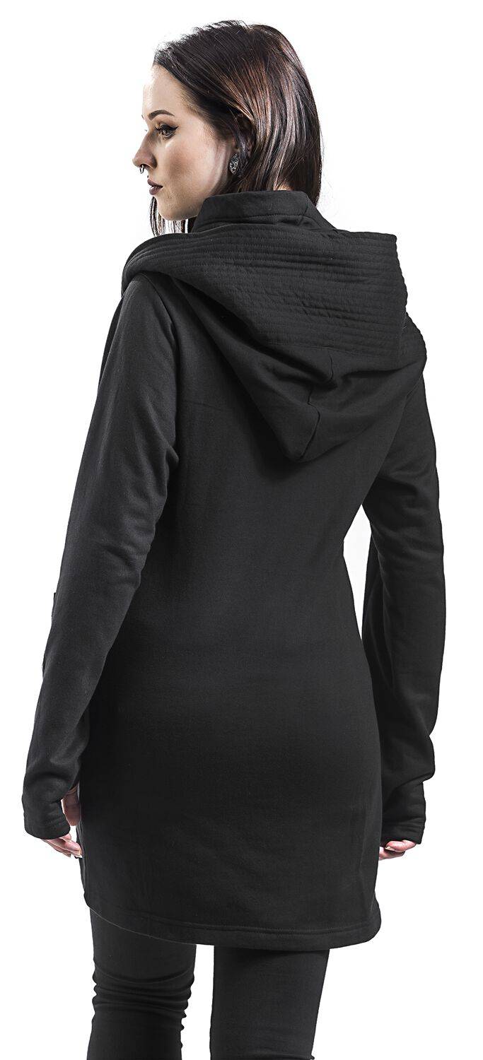 EMP "Siego Top" Kapuzenpullover Schwarz Von Poizen Industries