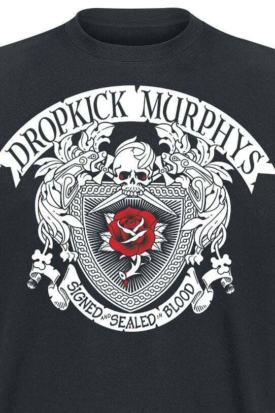 EMP "Signed And Sealed In Blood" T-Shirt Schwarz Von Dropkick Murphys