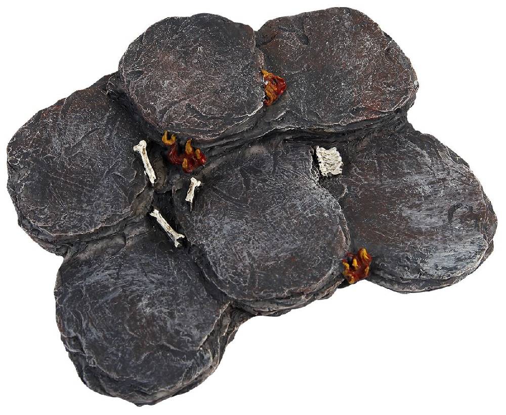 EMP "Six Shooter Skulls" Schnapsglas-Set Altweiß Von Nemesis Now