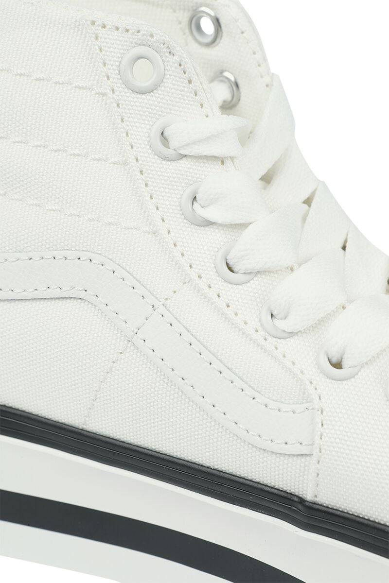 EMP "SK8-Hi Tapered Stackform Smarten Up" Sneaker High Weiß Von Vans