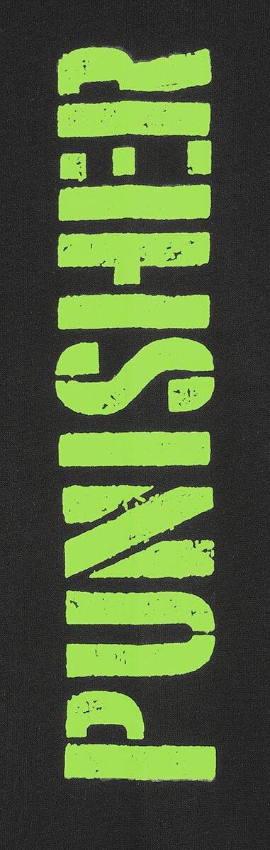 EMP "Skull - Glow In The Dark" Kapuzenpullover Schwarz Von The Punisher