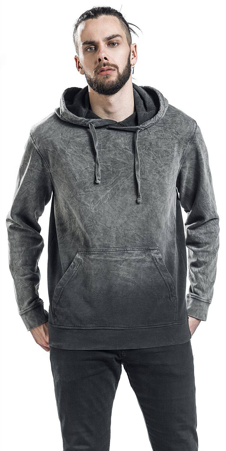 EMP "Slam Hoodie" Kapuzenpullover Grau/schwarz Von Outer Vision