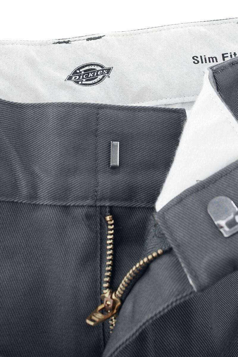 EMP "Slim Fit Work Pant WE872" Chino Charcoal Von Dickies