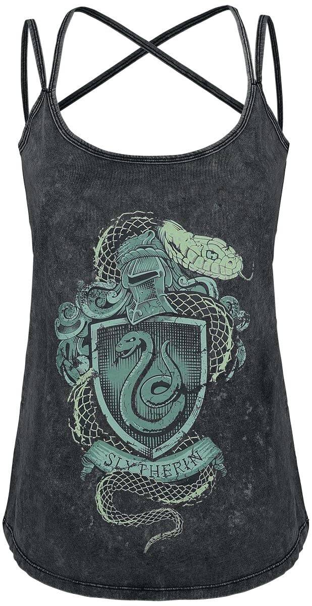 EMP "Slytherin Crest" Top dunkelgrün von Harry Potter EMP "Slytherin Crest" Top dunkelgrün von Harry Potter