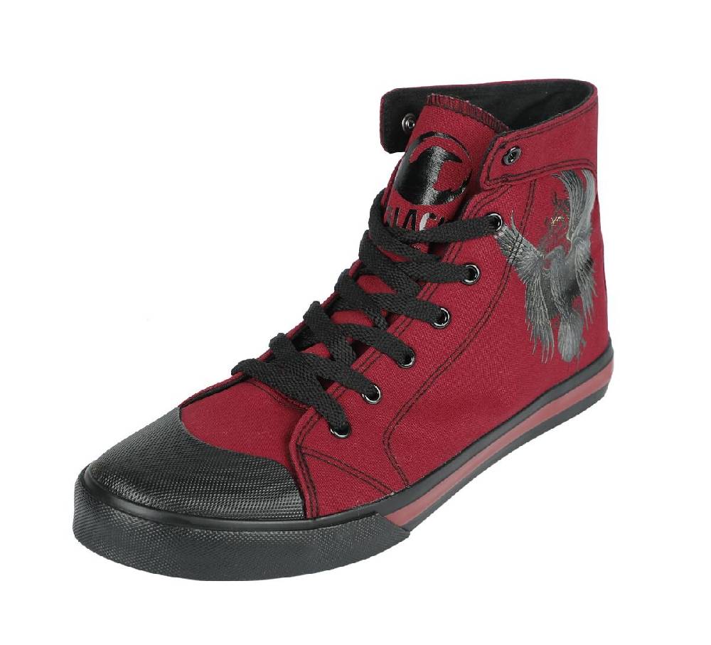 EMP Sneaker high dunkelrot von Black Premium by EMP