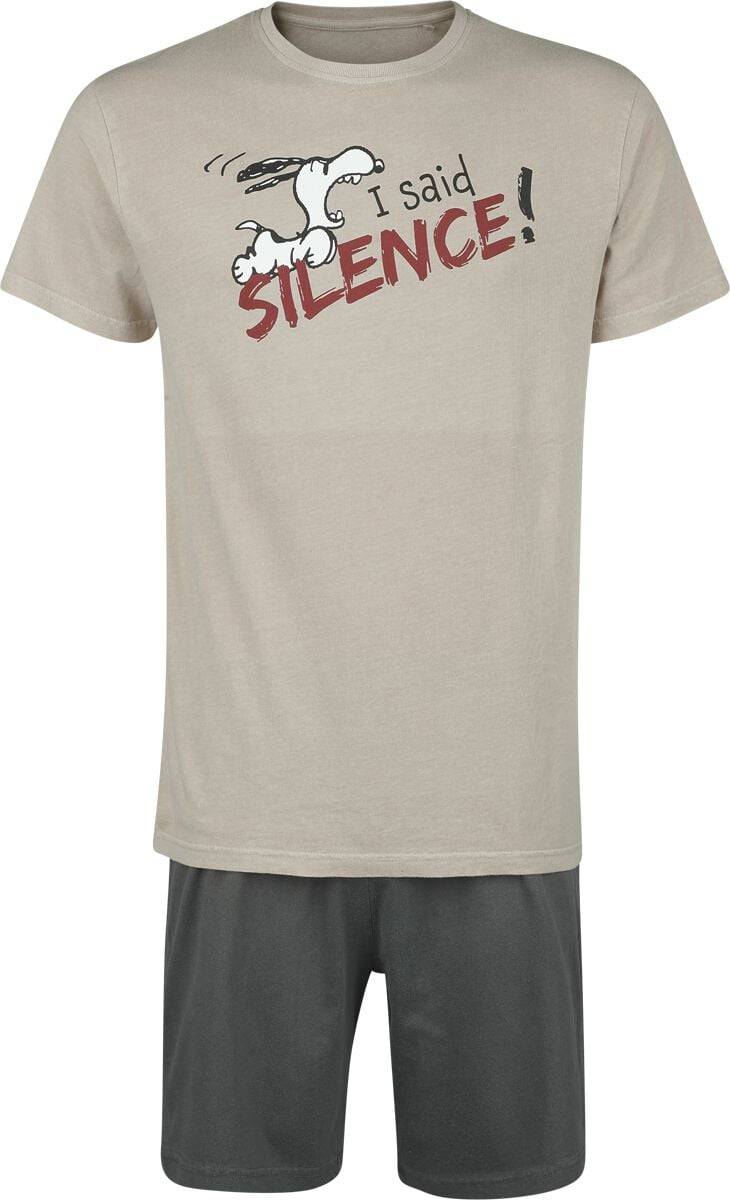 EMP "Snoopy - I Said Silence" Schlafanzug multicolor von Peanuts