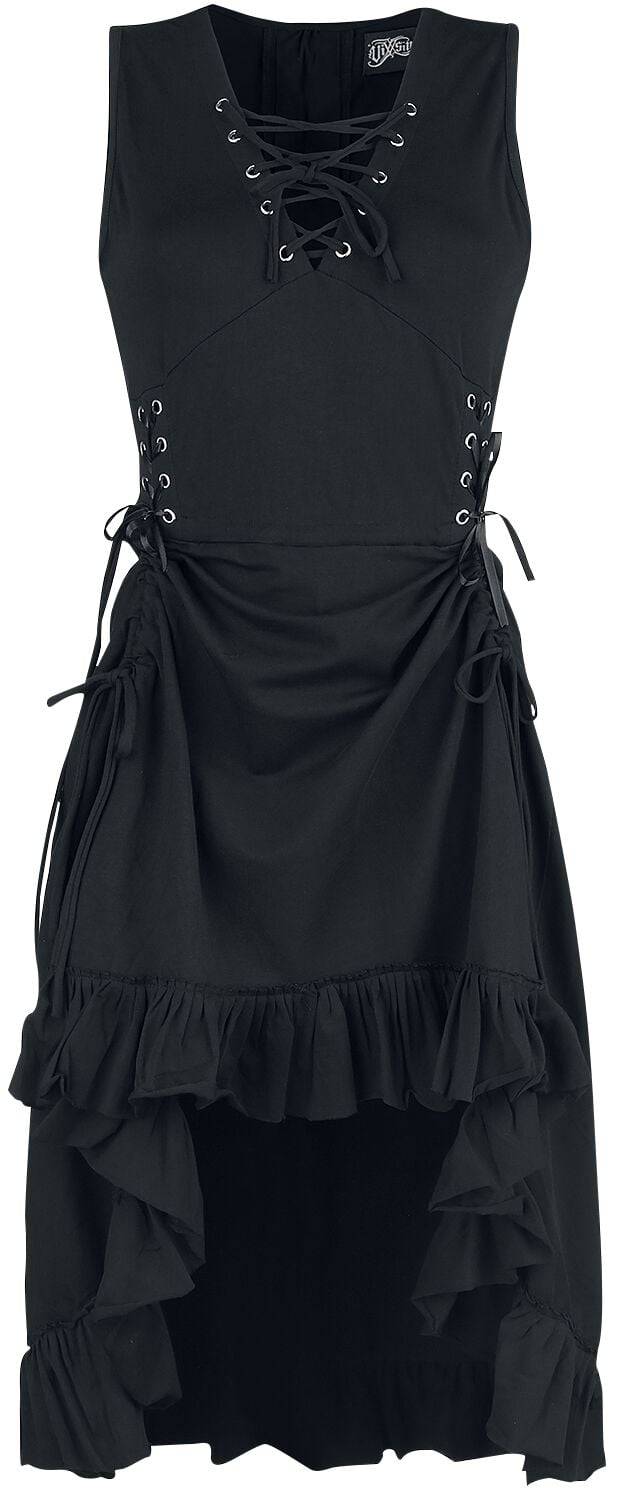 EMP "Soleil Dress" Mittellanges Kleid schwarz von Vixxsin