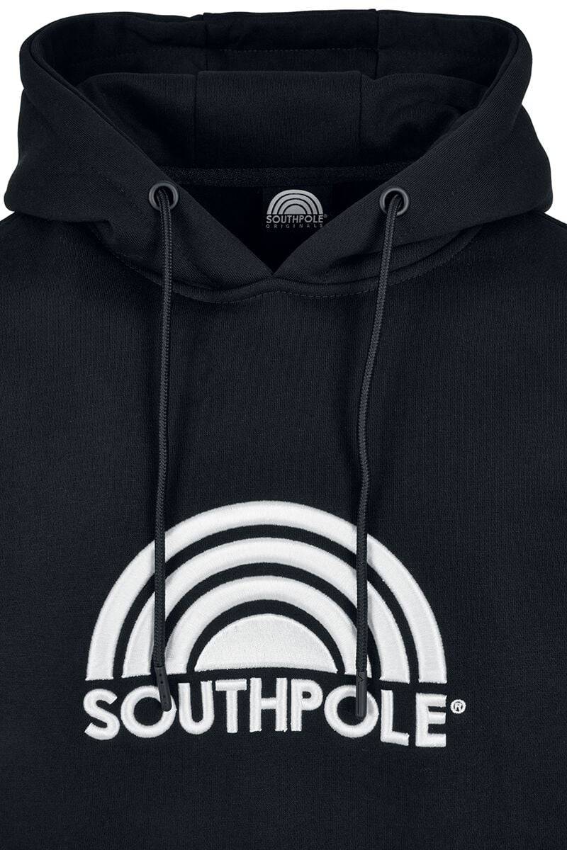 EMP "Southpole 3D Embroidery Hoody" Strickpullover Schwarz Von Southpole