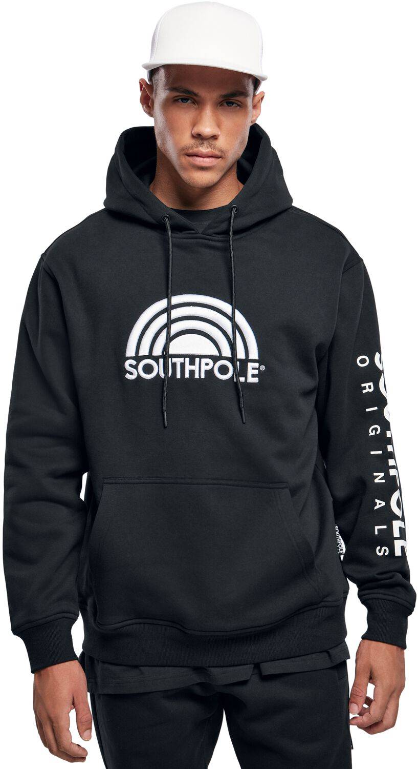 EMP "Southpole 3D Embroidery Hoody" Strickpullover Schwarz Von Southpole