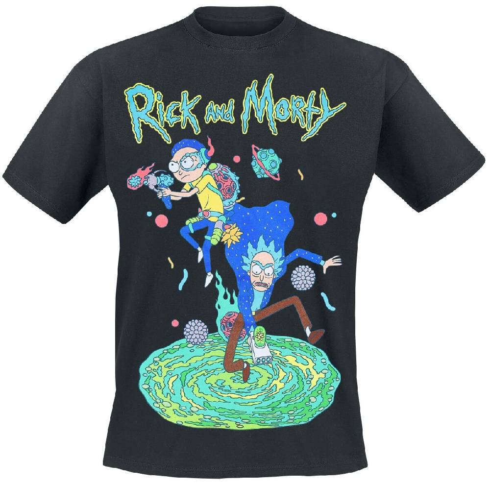EMP "Space Rangers" T-Shirt schwarz von Rick And Morty