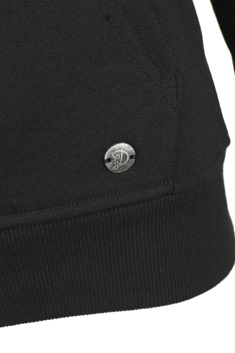 EMP "Special Cherries Shawl Hoodie & Hairband" Kapuzenpullover Schwarz Von Pussy Deluxe