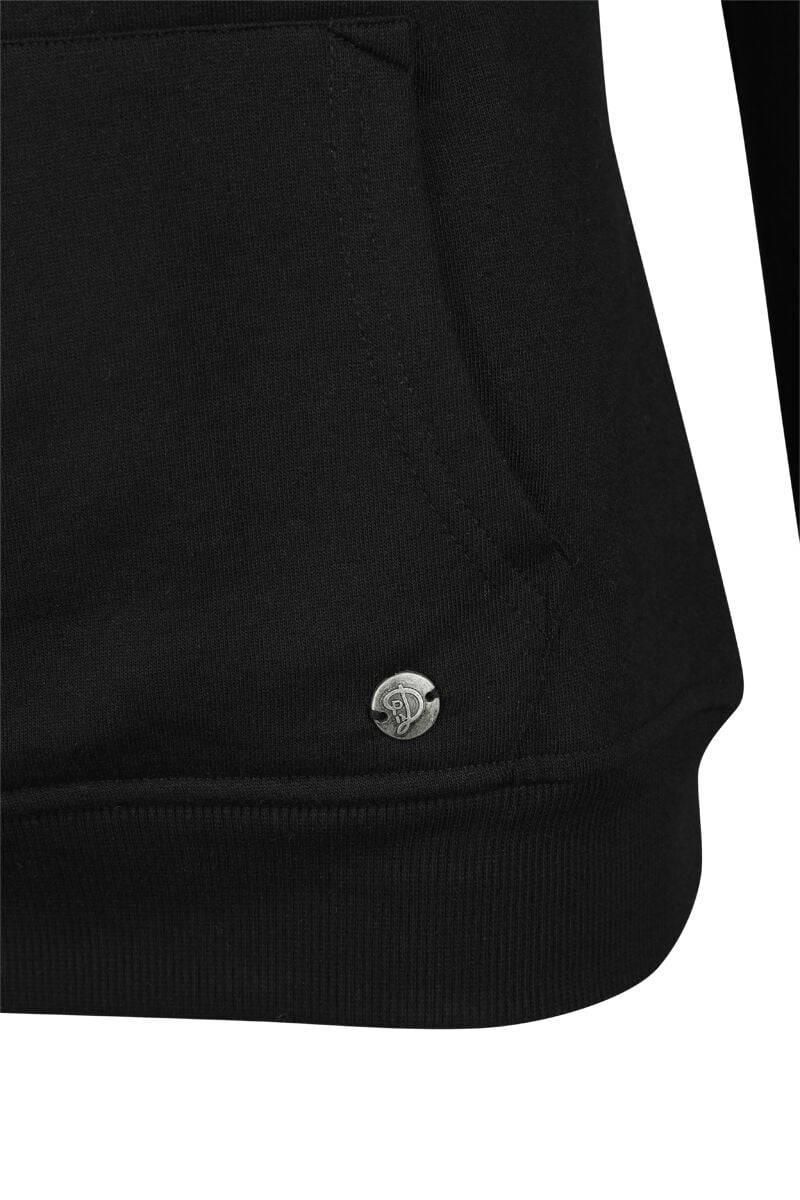 EMP "Special Leo Shawl Hoodie & Hairband" Kapuzenpullover Schwarz/braun Von Pussy Deluxe