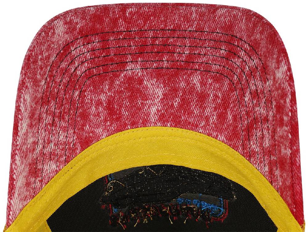 EMP "Speedfreak Vintage Trucker" Cap Schwarz/rot Von King Kerosin