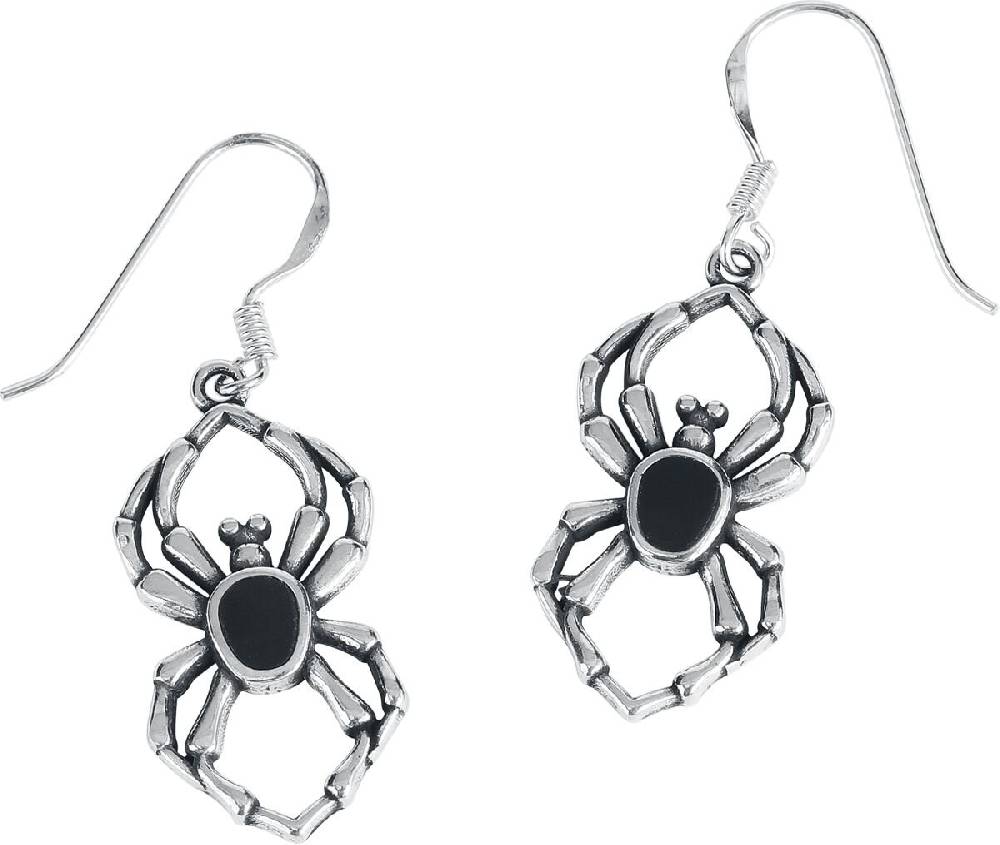 EMP "Spider" Ohrhänger schwarz/silberfarben von etNox