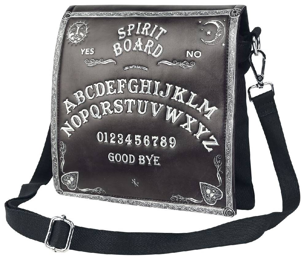 EMP "Spirit Board" Umhängetasche schwarz/weiß von Nemesis Now