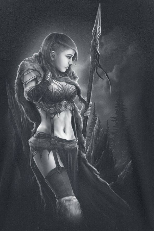 EMP "Spirit Of Huntress" T-Shirt Schwarz Von Toxic Angel