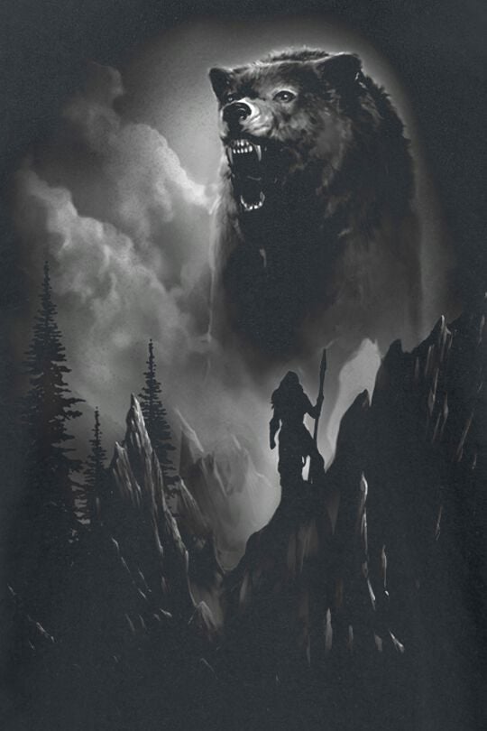 EMP "Spirit Of Huntress" T-Shirt Schwarz Von Toxic Angel