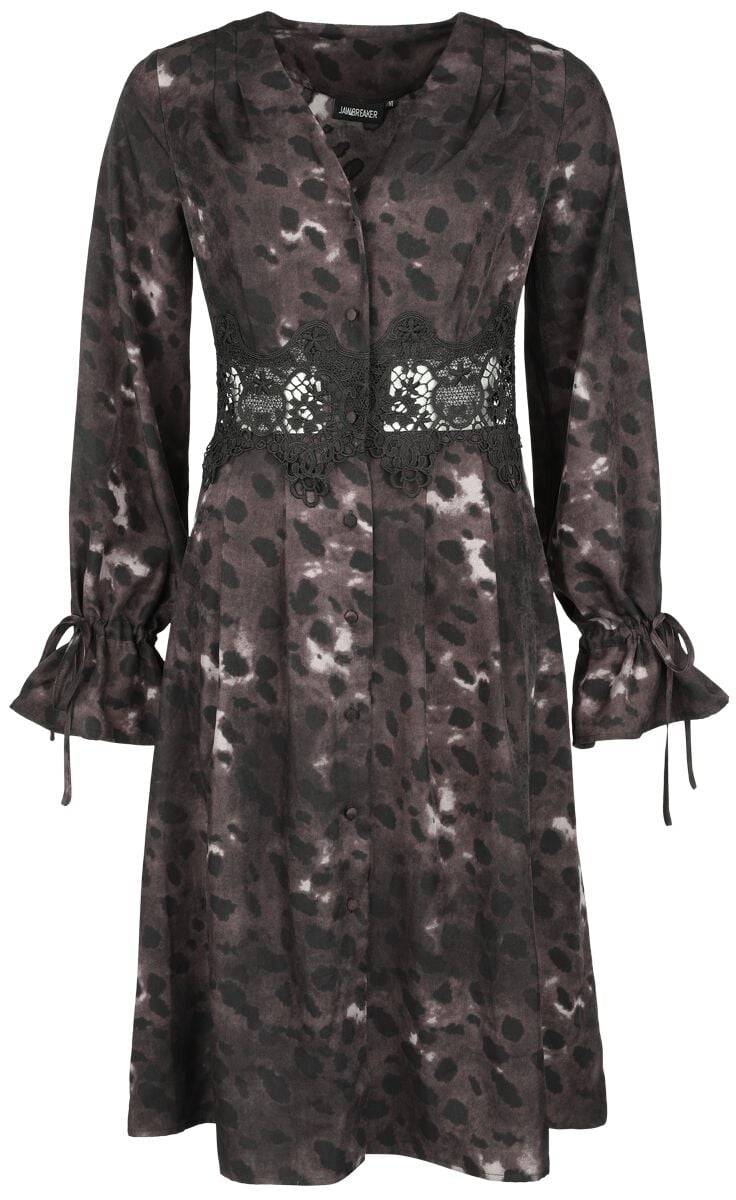 EMP "Splash Print Midi Dress" Mittellanges Kleid multicolor von Jawbreaker