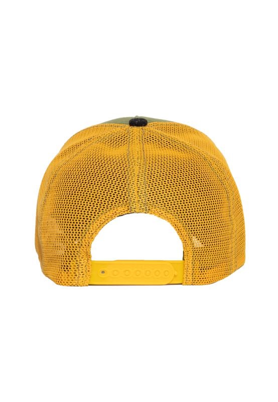 EMP "Split The Road Vintage Trucker" Cap Grün/schwarz Von King Kerosin