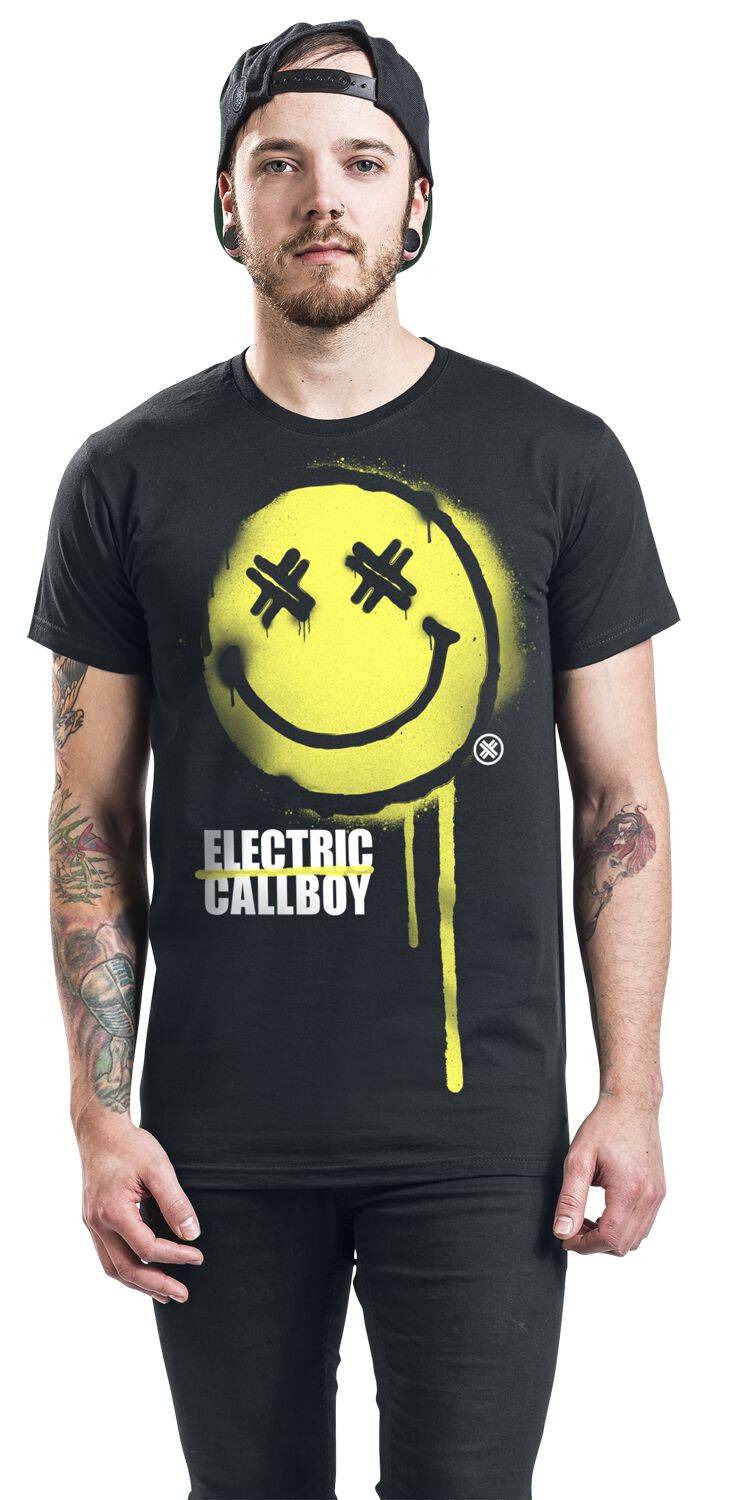 EMP "Spray Smile" T-Shirt Schwarz Von Electric Callboy