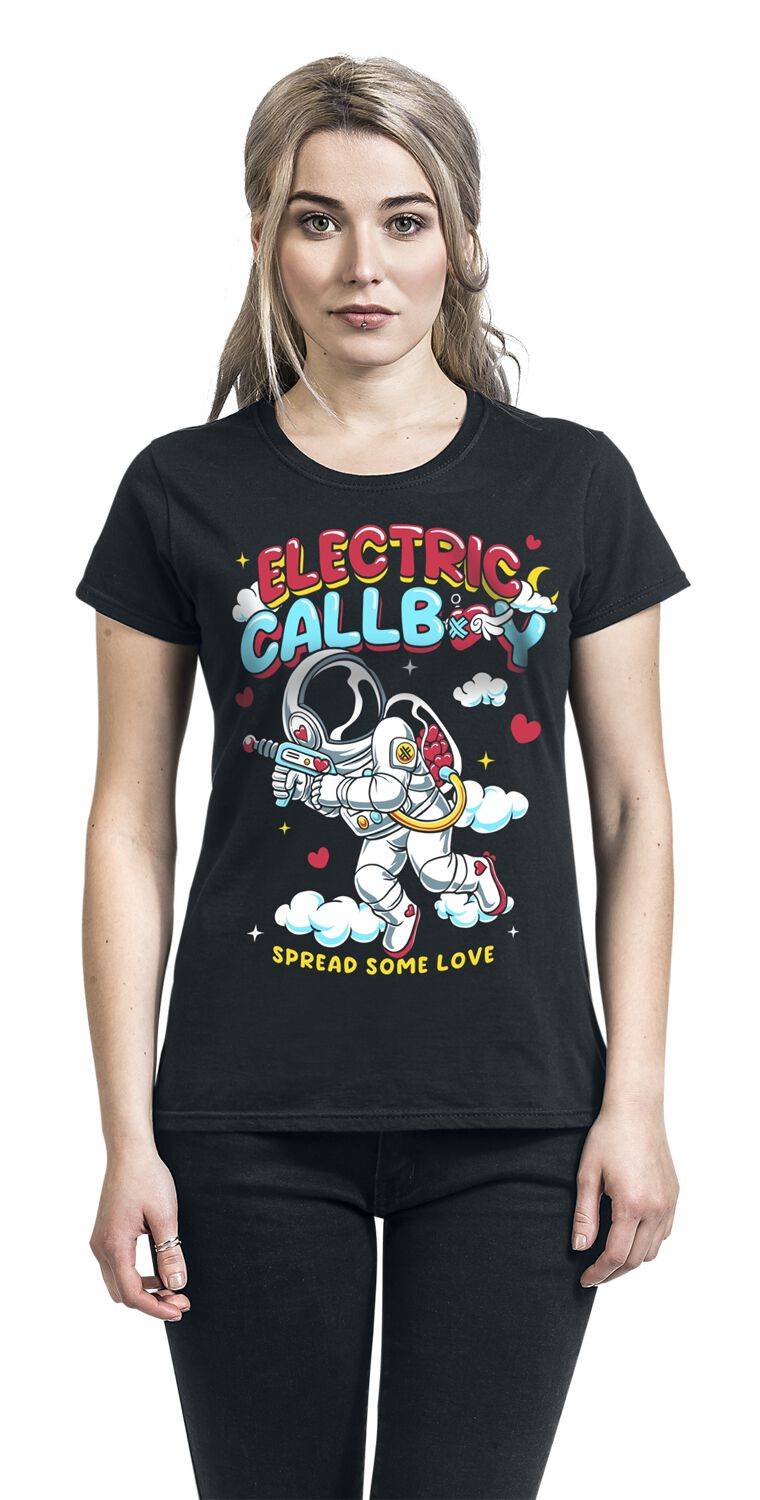 EMP "Spread Some Love" T-Shirt Schwarz Von Electric Callboy