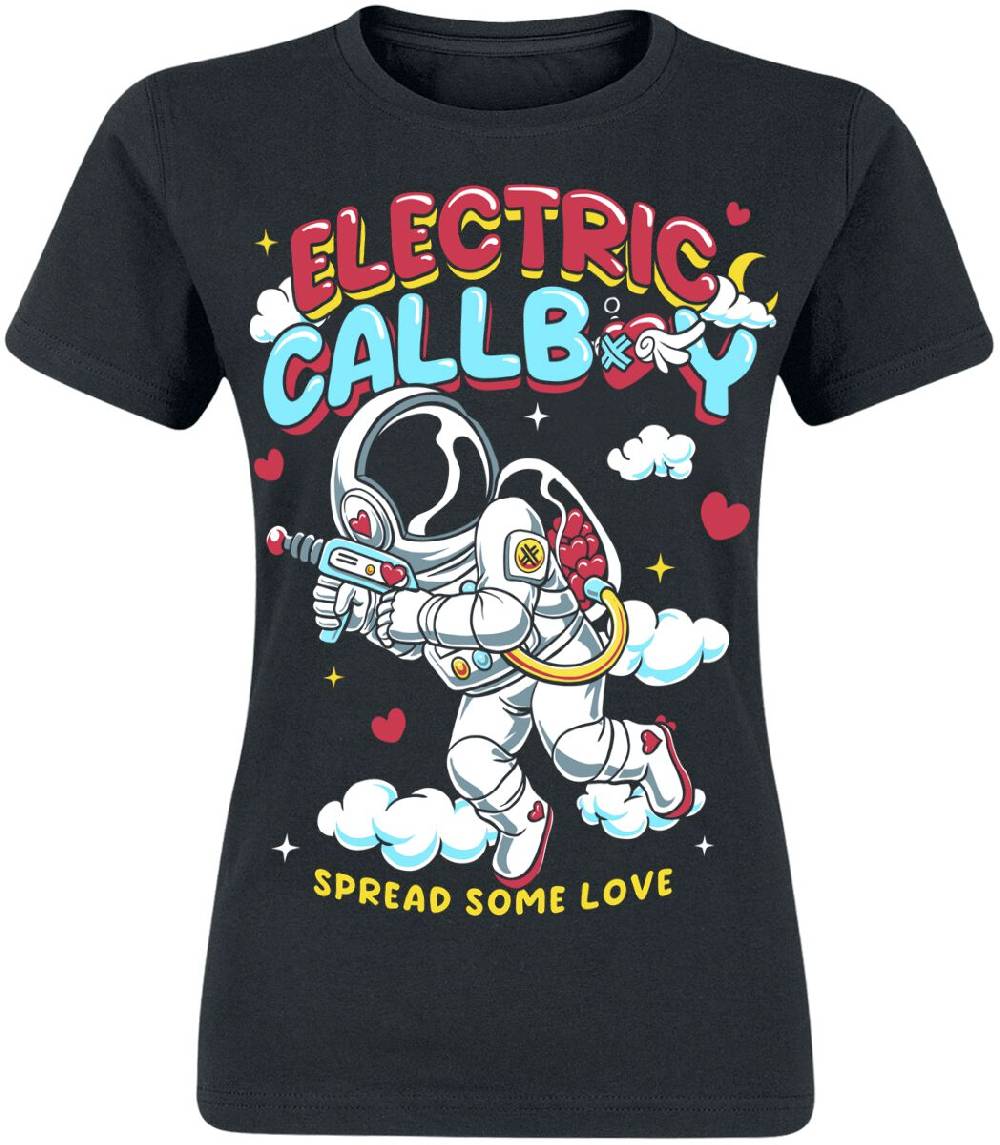 EMP "Spread Some Love" T-Shirt schwarz von Electric Callboy