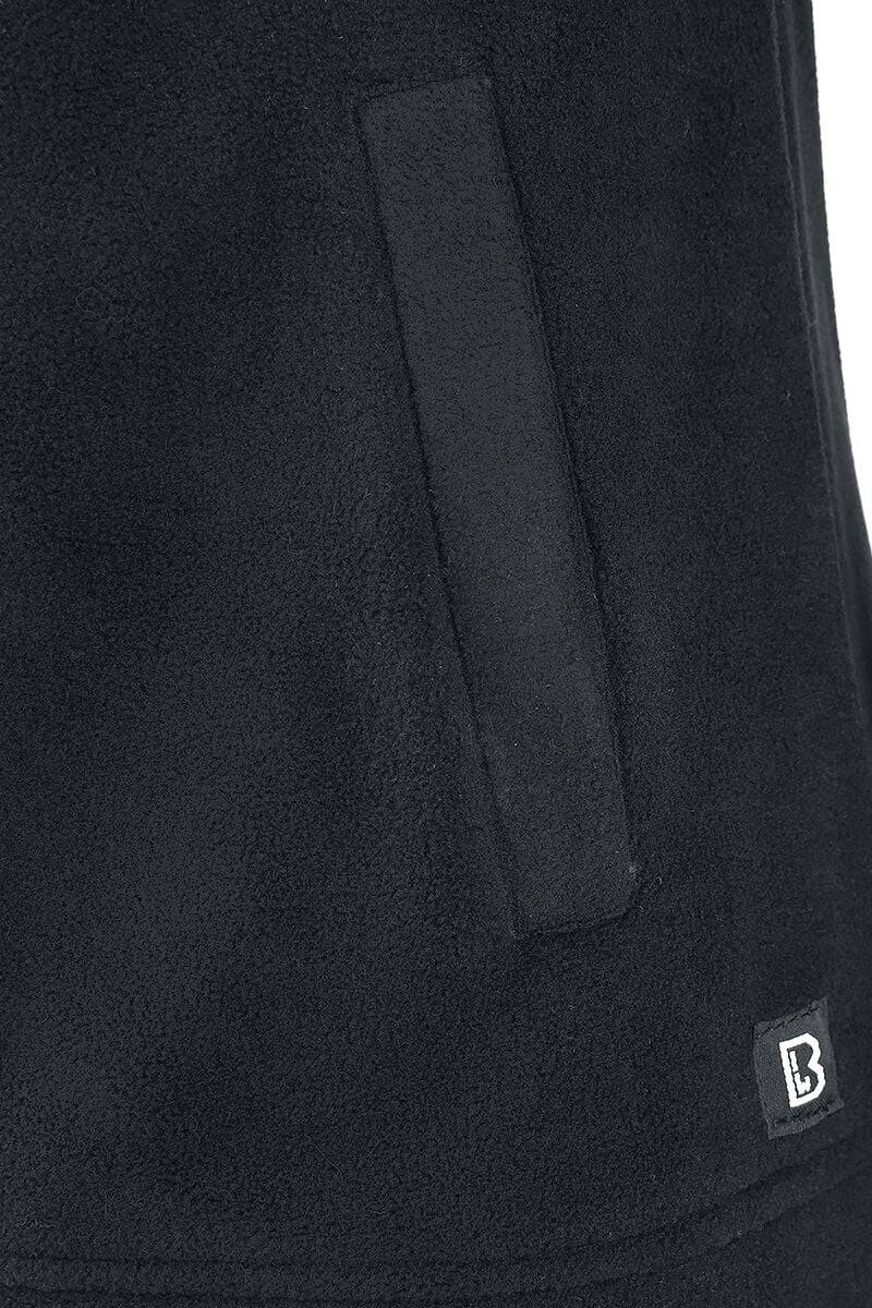 EMP "Square Fleece" Übergangsjacke Schwarz Von Brandit