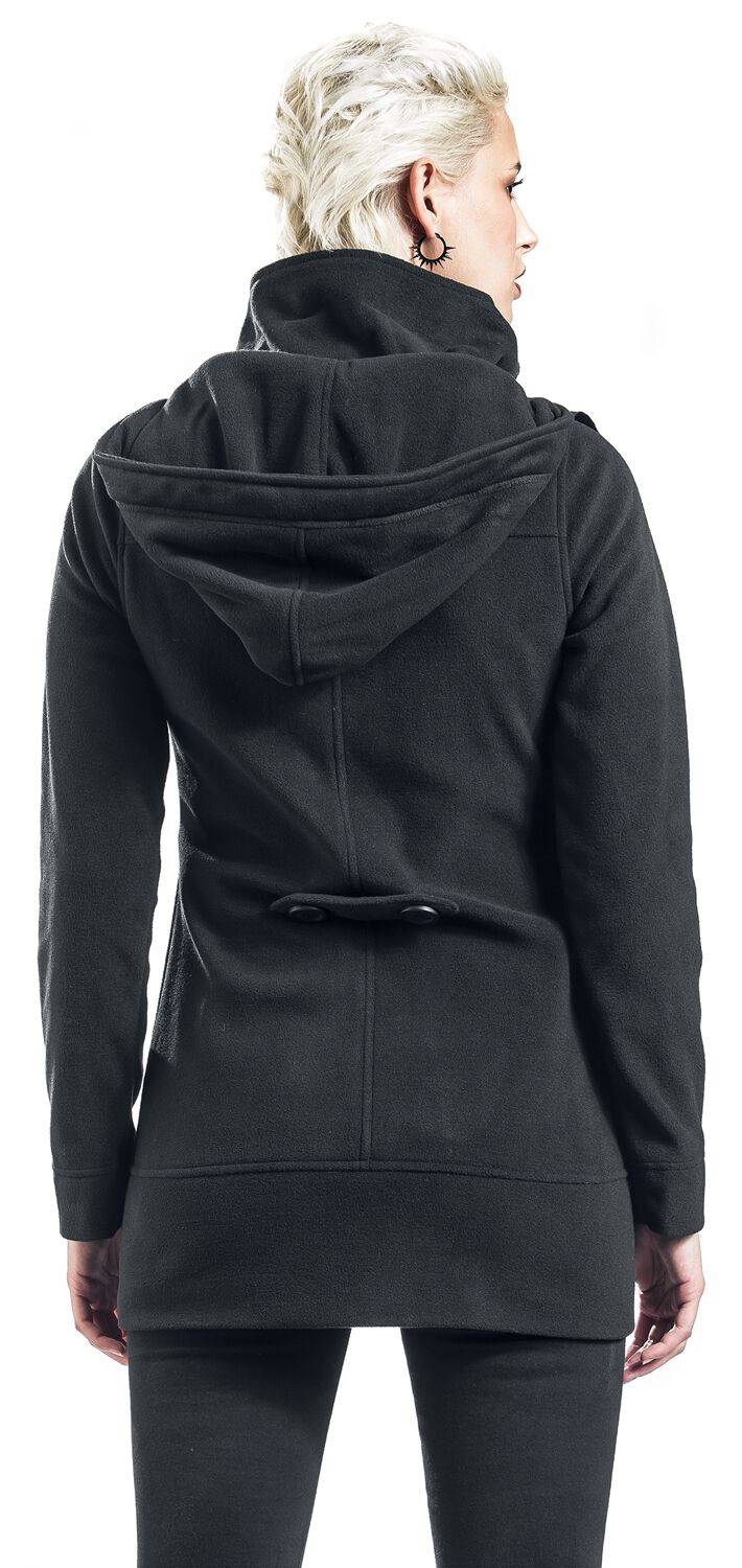 EMP "Square Fleece" Übergangsjacke Schwarz Von Brandit