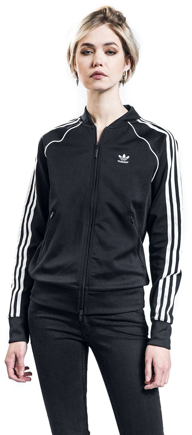 EMP "SST Tracktop PB" Trainingsjacke Schwarz/weiß Von Adidas