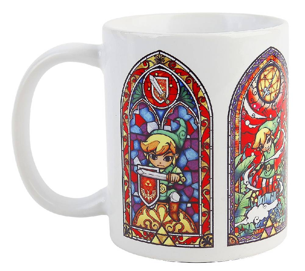 EMP "Stained Glass" Tasse Weiß Von The Legend Of Zelda