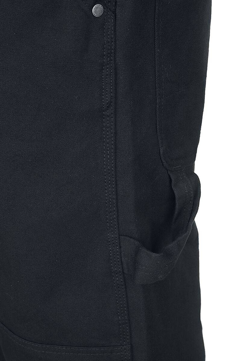 EMP "Stan Workwear Dungaree" Latzhose Schwarz Von Chet Rock