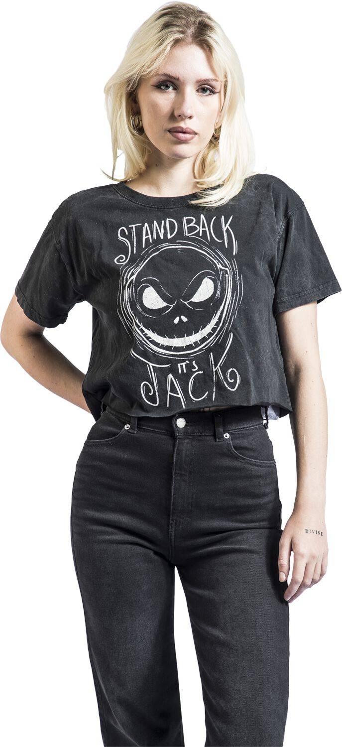EMP "Stand Back - It's Jack" T-Shirt Schwarz Von The Nightmare Before Christmas