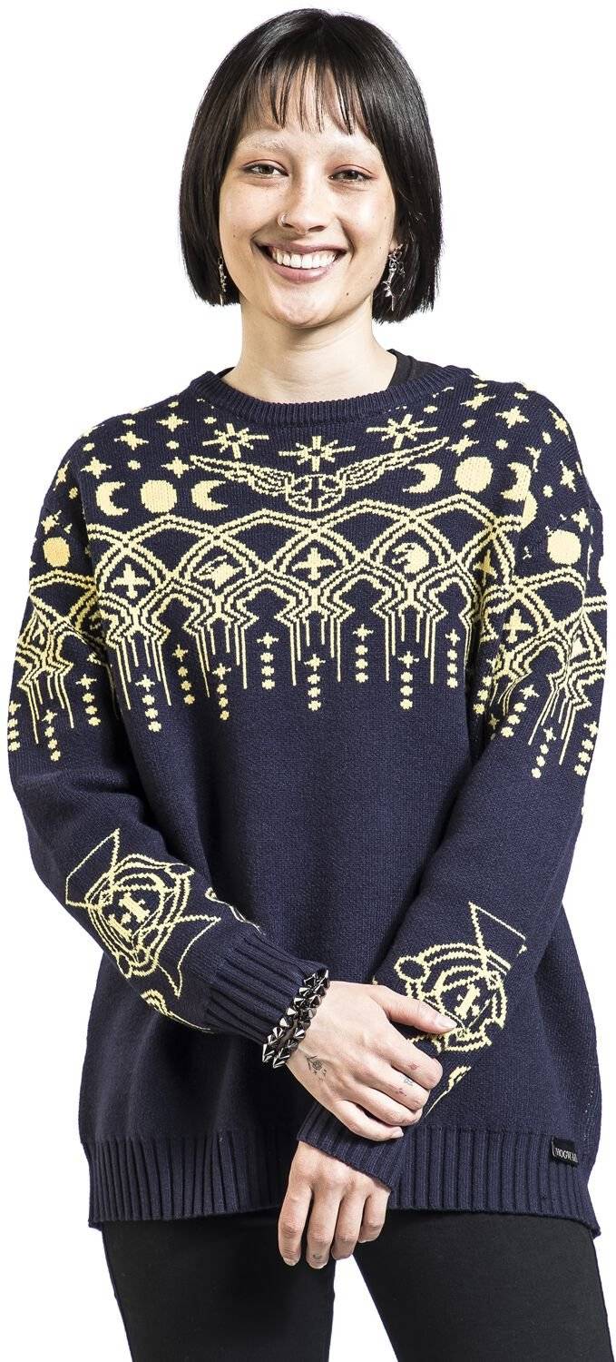 EMP "Star" Strickpullover Dunkelblau Von Harry Potter