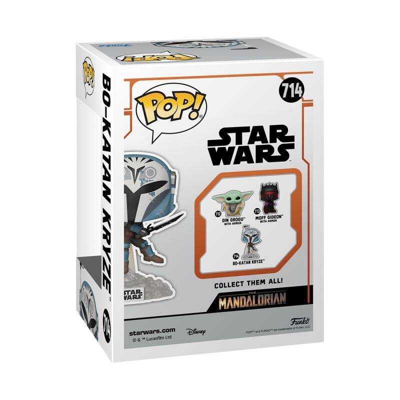 EMP "Star Wars - The Mandalorian - Bo-Katan Kryze Vinyl Figur 714" Funko Pop! Multicolor Von Star Wars