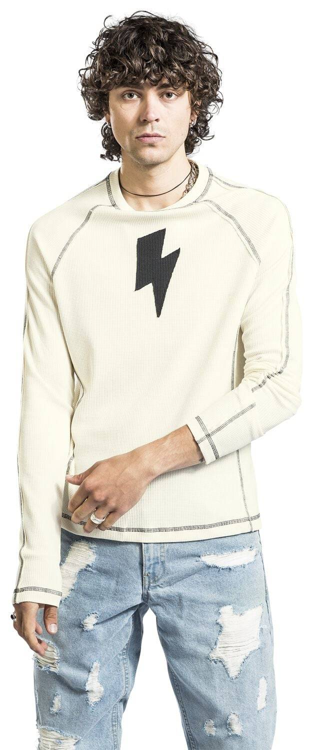 EMP "Stardust Waffle" Langarmshirt Natur Von Chet Rock