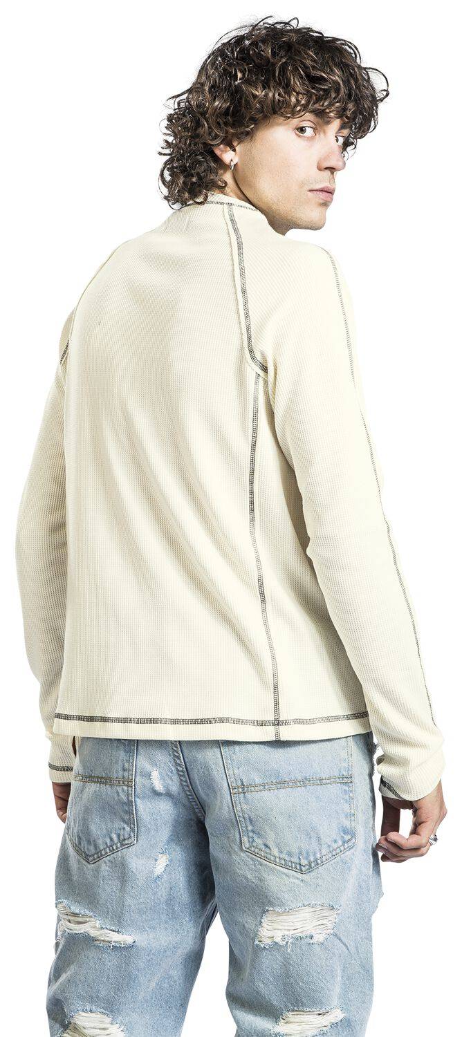 EMP "Stardust Waffle" Langarmshirt Natur Von Chet Rock