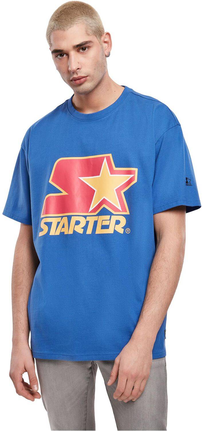 EMP "Starter Colored Logo Tee" T-Shirt Blau Von Starter