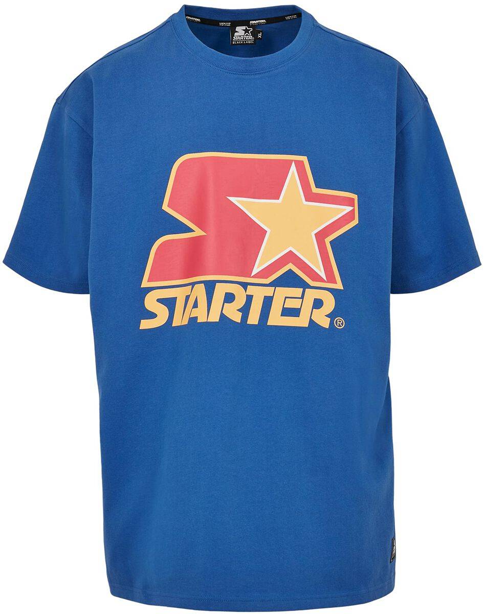 EMP "Starter Colored Logo Tee" T-Shirt blau von Starter