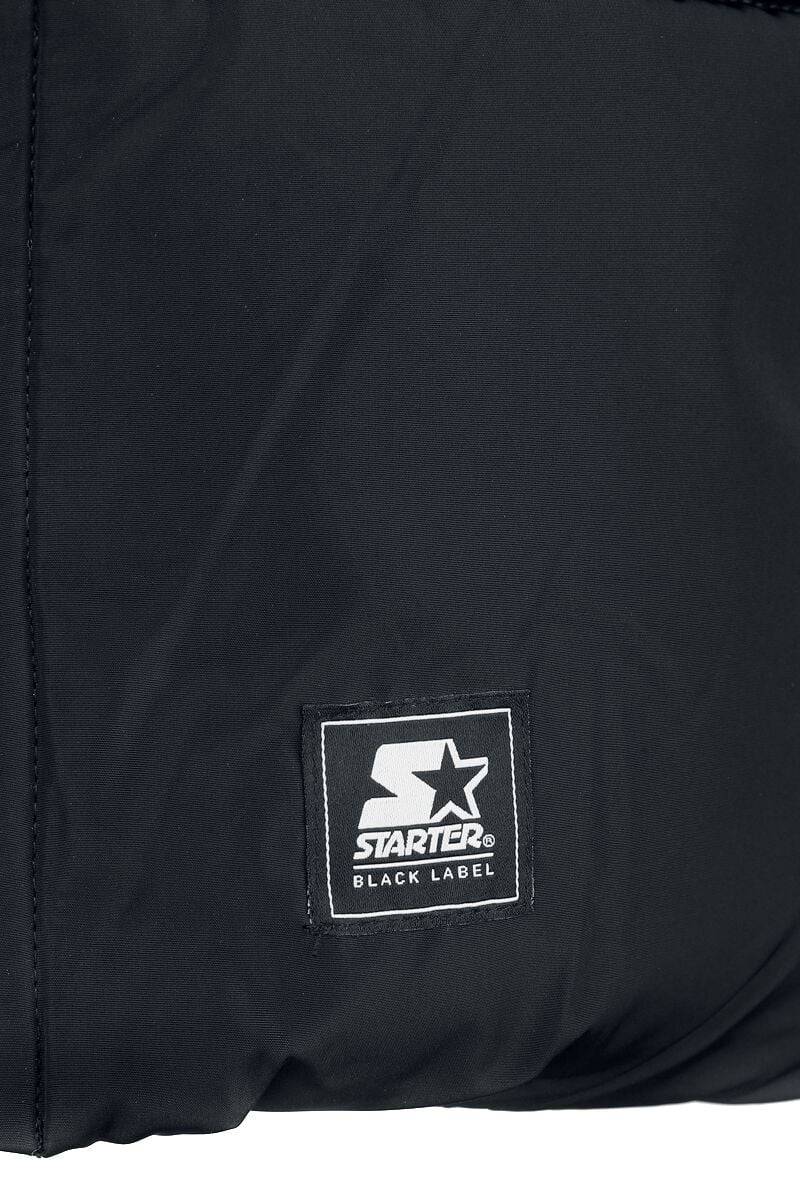 EMP "Starter Puffer Jacket" Winterjacke Schwarz Von Starter