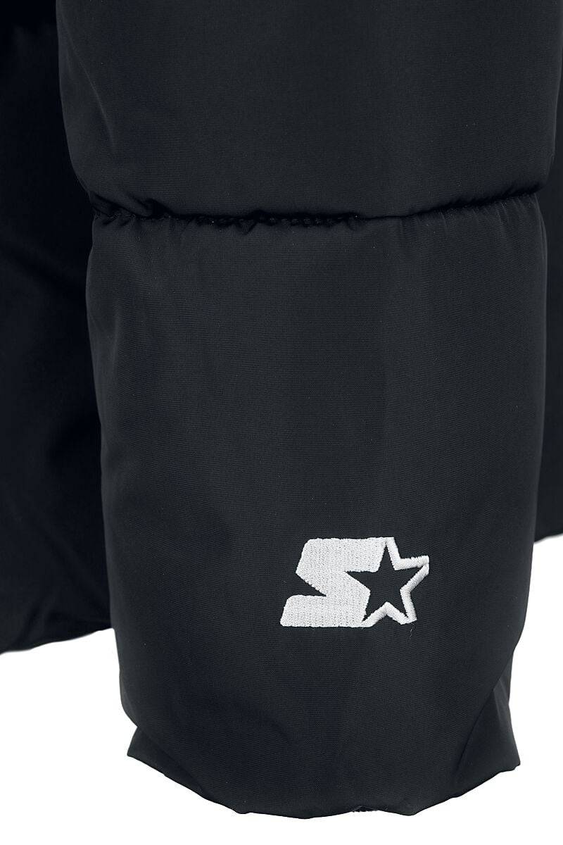 EMP "Starter Puffer Jacket" Winterjacke Schwarz Von Starter