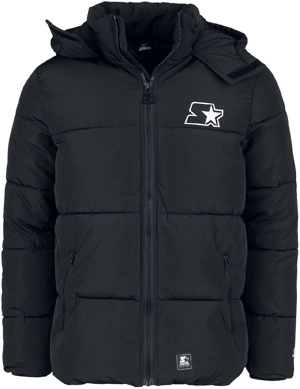 EMP "Starter Puffer Jacket" Winterjacke schwarz von Starter