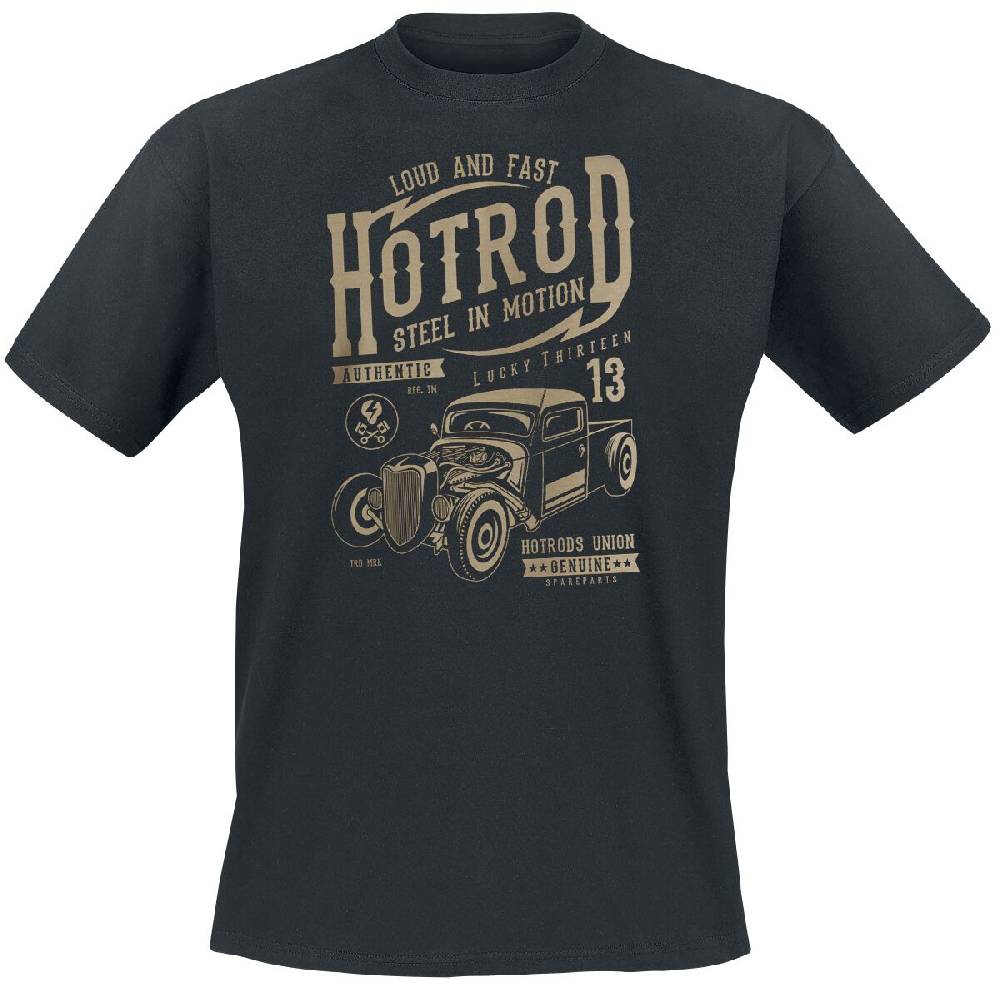 EMP "Steel in Motion" T-Shirt schwarz von Gasoline Bandit