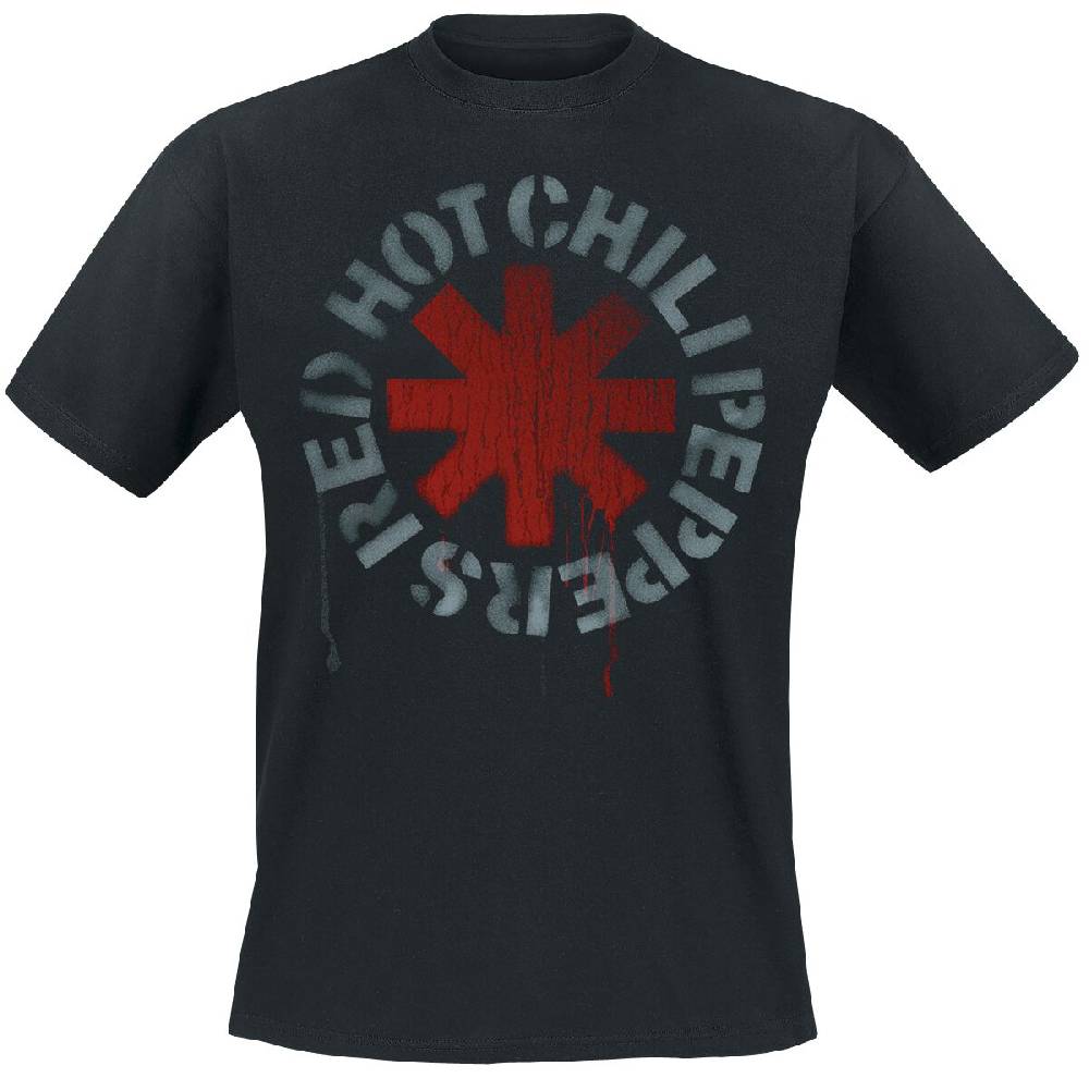 EMP "Stencil Black" T-Shirt schwarz von Red Hot Chili Peppers EMP "Stencil Black" T-Shirt schwarz von Red Hot Chili Peppers
