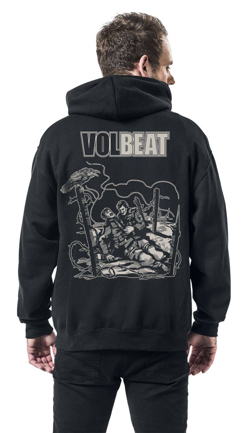 EMP "Step Into Light" Kapuzenjacke Schwarz Von Volbeat
